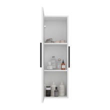 Gabinete de Baño Picasso, Kronos Blanco y Kronos Wengue, Con Espacio Para Guardar Objetos de Aseo ZF
