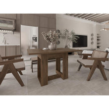 Comedor Volder, Nogal, con Amplia Superficie
