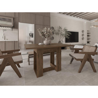 Comedor Volder, Nogal, con Amplia Superficie
