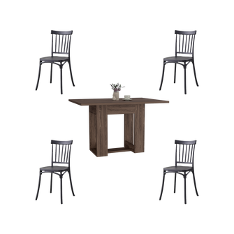 Combo Comedor Herum , Incluye Comedor y 4 sillas