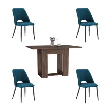 Combo Comedor Longy, Incluye Comedor y 4 sillas