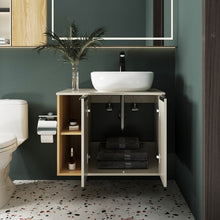 Combo Lavamanos Suns, Capri y Fresno Europeo, Incluye Lavamanos en Porcelana Sanitaria y Griferia Cascade  Alta Negra