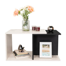 Mesa de Centro Cuera, Capri y Wengue, cuanta con espacio para ubicar objetos decorativos