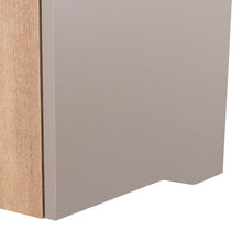 Biblioteca Flotante Yeko, Café Claro y Gris,  facil instalacion a la pared