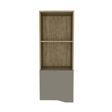 Mueble Flotante Sahara, Café Claro y Cocoa, con Tres Entrepaños