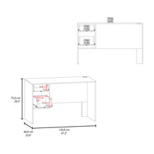 Escritorio Mellier, Blanco Duqueza, con Amplia Superficie de Trabajo ZF