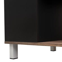 Mesa de Centro Tonny, Avellana y Wengue, con Un Entrepaño Inferior