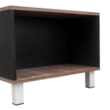 Mesa de Centro Tonny, Avellana y Wengue, con Un Entrepaño Inferior