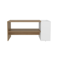 Mesa de Centro Arion, Fresno Europeo, Con amplio espacio para decoración ZF