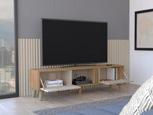 Mesa para TV Vanez, Capri y Fresno Europeo, con dos puertas abatibles 70"