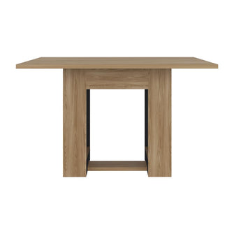 Comedor Volder, Fresno Europeo y Wengue, con Amplia Superficie
