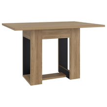Comedor Volder, Fresno Europeo y Wengue, con Amplia Superficie