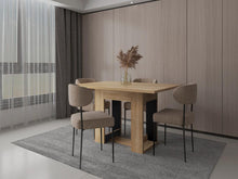 Comedor Volder, Fresno Europeo y Wengue, con Amplia Superficie
