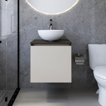 Combo Lavamanos Ganet, Nogal Europeo y Capri, Incluye Lavamanos en Porcelana Sanitaria y Grifería