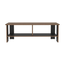Mesa para TV Navi, Castaño y Wengue, para Televisor hasta 55 Pulgadas