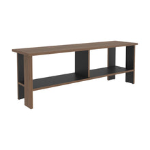 Mesa para TV Navi, Castaño y Wengue, para Televisor hasta 55 Pulgadas