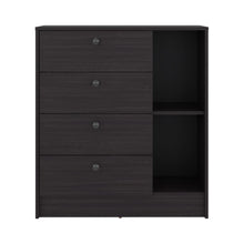 Organizador Havana, Wengue, con superficie para ubicar objetos decorativos ZF