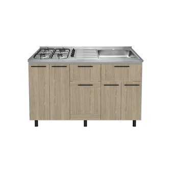 Combo de Cocina Monet, Inlcuye Gabinete Inferior y Mesón Derecho