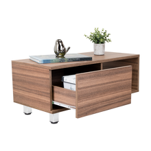 Mesa de Centro Toren, Avellana, con un Entrepaño ZF