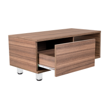 Mesa de Centro Toren, Avellana, con un Entrepaño ZF