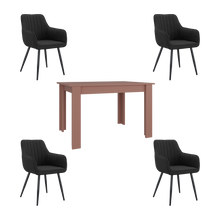 Combo Comedor Nuvik, Incluye Comedor y 4 sillas