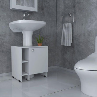 Combo para Baño Morgana, Incluye Gabinete y Mueble Lavamanos