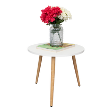 Mesa Auxiliar Toledo, Blanco, estilo nordico