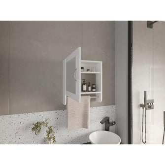 Gabinete de Baño Aqua, Blanco Duqueza, Incluye Espejo ZF