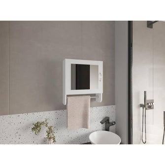 Gabinete de Baño Aqua, Blanco Duqueza, Incluye Espejo ZF