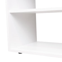 Mesa Auxiliar Graden, Blanco, con diseño minimalista