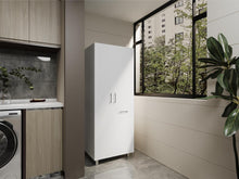 Mueble de Aseo Iris, Blanco Duqueza, con espacio para ubicar objetos de aseo ZF