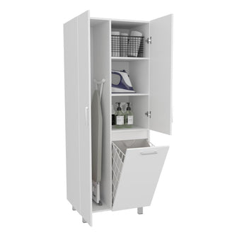 Mueble de Aseo Iris, Blanco Duqueza, con espacio para ubicar objetos de aseo ZF