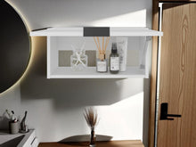 Gabinete de Baño Elsah, Kronos Blanco, con espacio para colocar objetos ZF