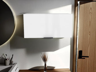 Gabinete de Baño Elsah, Kronos Blanco, con espacio para colocar objetos ZF