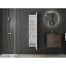 Alacena de Pared Mediana, Blanco, para implementos de aseo minimalista