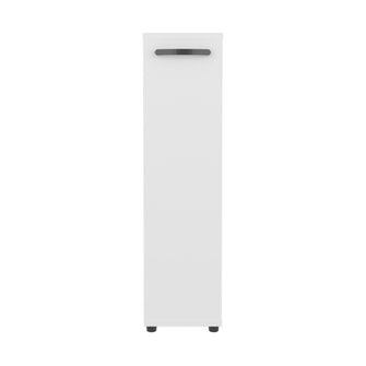 Gabinete de Baño Wiley, Kronos Blanco, con un entrepaño y espacio para ubicar objetos decorativos ZF