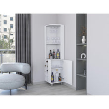 Bar Esquinero Wesley, Blanco, con dos Entrepaños y Puerta ZF