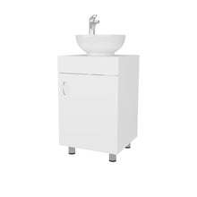 Mueble Lavamanos Tacna, Blanco Kronos, Incluye Lavamanos Vassel Sabina ZF