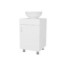 Mueble Lavamanos Tacna, Blanco Kronos, Incluye Lavamanos Vassel Sabina ZF