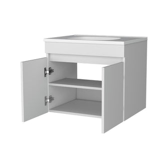 Mueble Lavamanos Chaux 60, Blanco Kronos, Incluye Lavamanos Praia 60 ZF