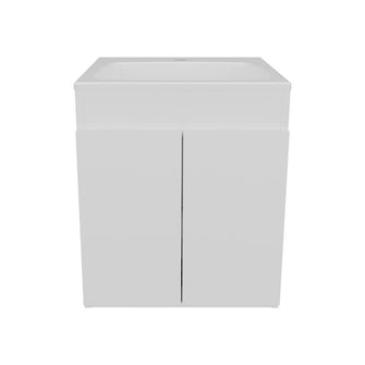 Mueble Para Lavamanos Meka, Blanco Duqueza, Incluye Lavamanos Praia 45 ZF
