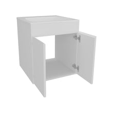 Mueble Para Lavamanos Meka, Blanco Duqueza, Incluye Lavamanos Praia 45 ZF