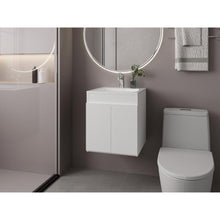 Mueble Para Lavamanos Meka, Blanco Duqueza, Incluye Lavamanos Praia 45 ZF