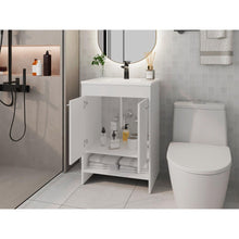 Mueble Para Lavamanos Lorenzo, Blanco Duqueza, Incluye Lavamanos Praia 60 ZF
