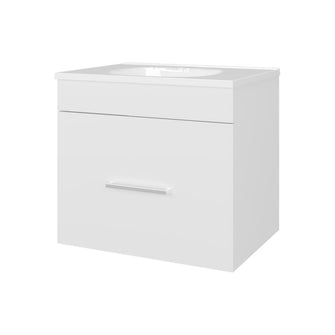 Mueble Para Lavamanos Hatta, Blanco Duqueza, Incluye Lavamanos Praia 60 ZF
