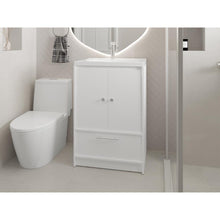 Mueble Para Lavamanos Madison, Blanco Duqueza, Incluye Lavamanos Praia 60 ZF