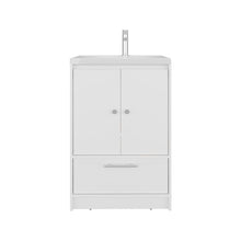 Mueble Para Lavamanos Madison, Blanco Duqueza, Incluye Lavamanos Praia 60 ZF