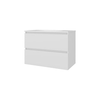 Mueble Para Lavamanos Opalo, Blanco Duqueza, Incluye Lavamanos Praia 80 ZF