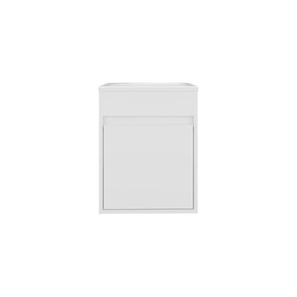 Mueble Para Lavamanos Furman, Blanco Duqueza, Incluye Lavamanos Plastiglas Floresta 40 ZF