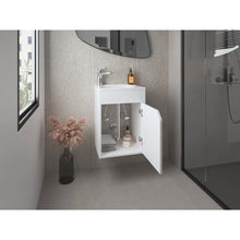 Mueble Para Lavamanos Flotante Betel, Blanco, Incluye Lavamanos Plastiglas Floresta 40 ZF
